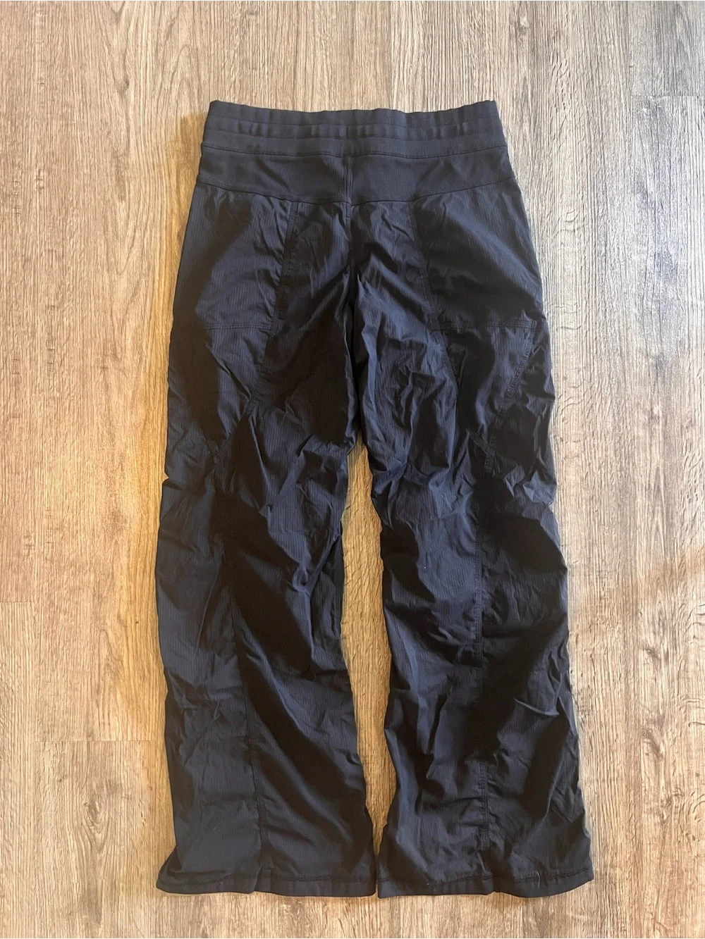 Lululemon Dance Studio Black Drawstring Wide-Leg Jogger Pants - Women - Picture 5 of 6